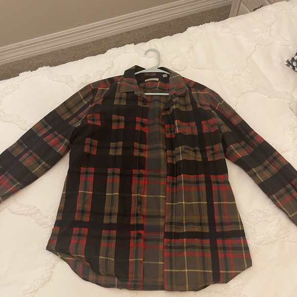Burberry Brit slim fit button down shirt. I would say like an autumn color. - Picture 2 of 5